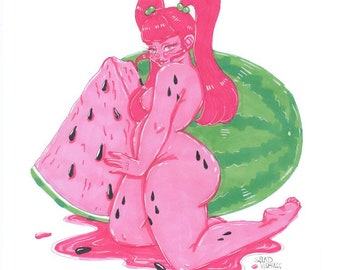 Watermelon Babe Prints