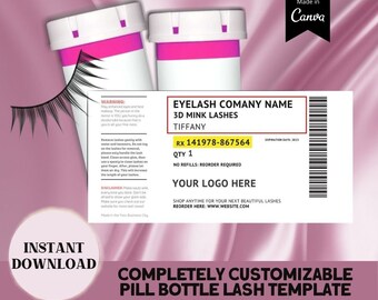 Pill Bottle Labels Etsy