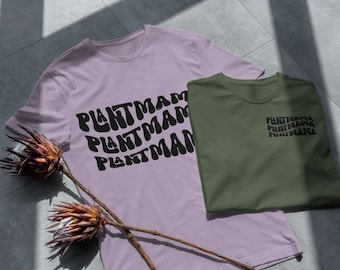 Plantmama Svg, PNG | Cricut Svg | Groovy Svg | Shirt Retro Svg, Plant Lover Svg, Glass Coffee Can Svg, Sublimation Png, Plant Lady Svg