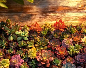 Mystery box Rare Succulent| No Duplicates| Assorted Succulents| Random Mix| Houseplants for Self-Care, Beginners, Plant Lovers of All Kinds