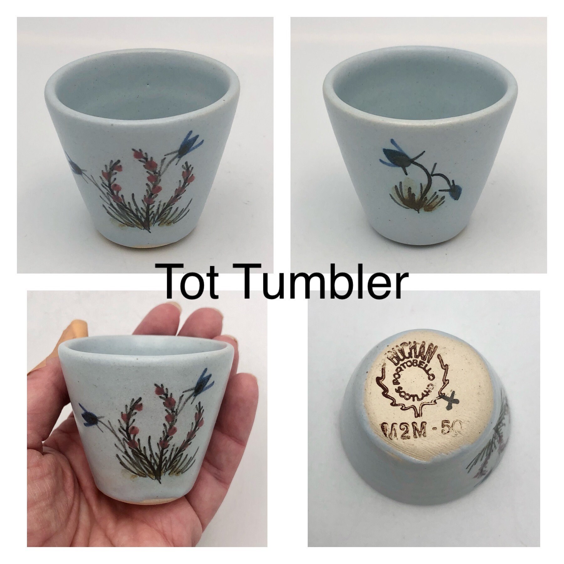 Vintage Choice of Buchan Thistle Pattern Scottish Pottery - Mid