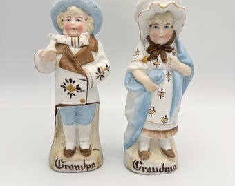 ヴィンテージ ジュゼッペ アルマーニ カポディモンテ 磁器製フィギュア