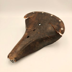 Selle Avon Cycles En Cuir - Vintage Angleterre - Vélo Cyclotourisme - Occasion