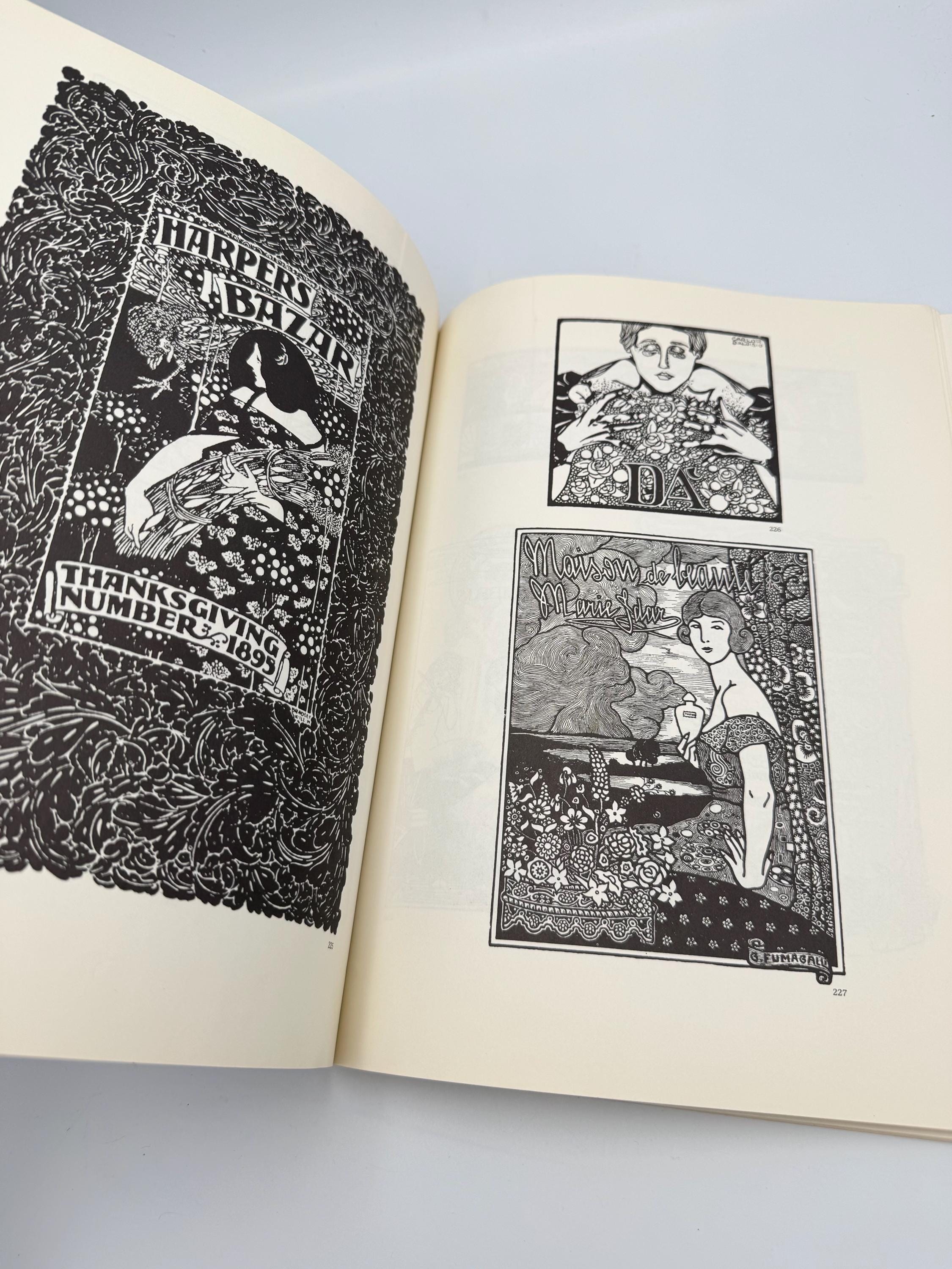 Vintage Art Nouveau Book - Dover Publications - Treasury of