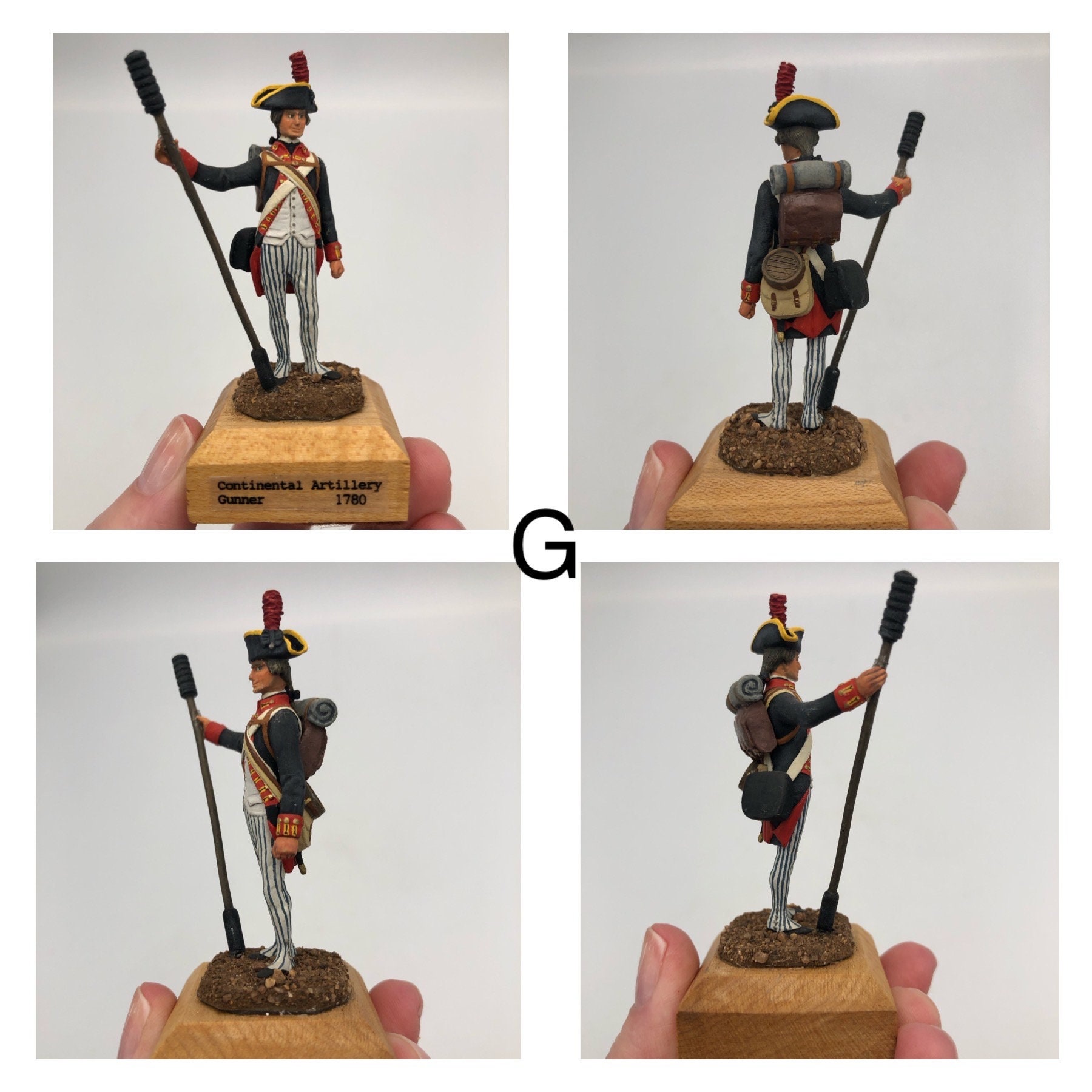 Choice of Hand Painted Miniature Military Figurines 54mm Choice of Hand Painted Miniature Military Figurines 54mm