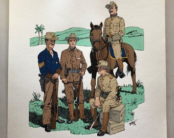 Vintage Choice of Military Prints Military Uniforms in America, A Series for Collectors, Series 3 Limited Edition 240/400 Plates 301-342 - Etsy Vintage Choice of Military Prints Military Uniforms in America, A Series for Collectors, Series 3 Limited Edition 240/400 Plates 301-342 - Etsy