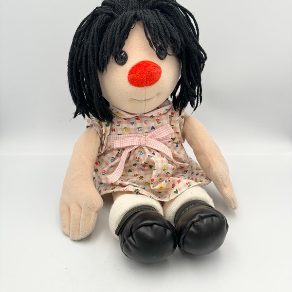 Vintage Molly Big Comfy Couch Doll - 17" hoge pluche verzamelpop uit de tv-show van de jaren 1990