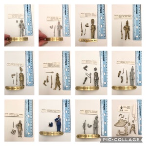 Vintage keuze van New Hope Design Men at Arms Miniatuur Militie Kits 54mm Beeldjes Ongeverfd Ongemonteerd Legering Casting Diorama&#39;s War Games