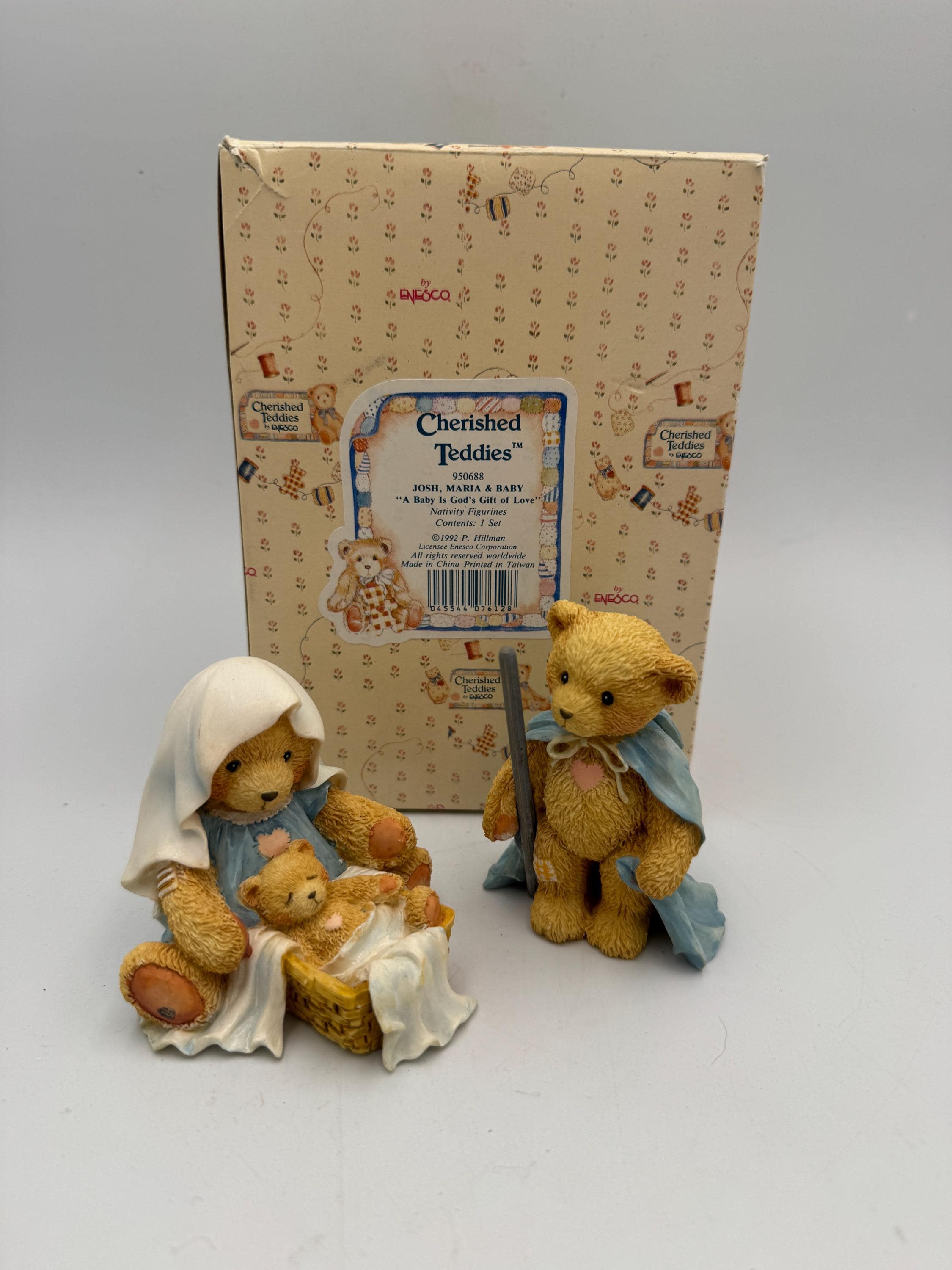 Cherished Teddies Nativity Set - Etsy