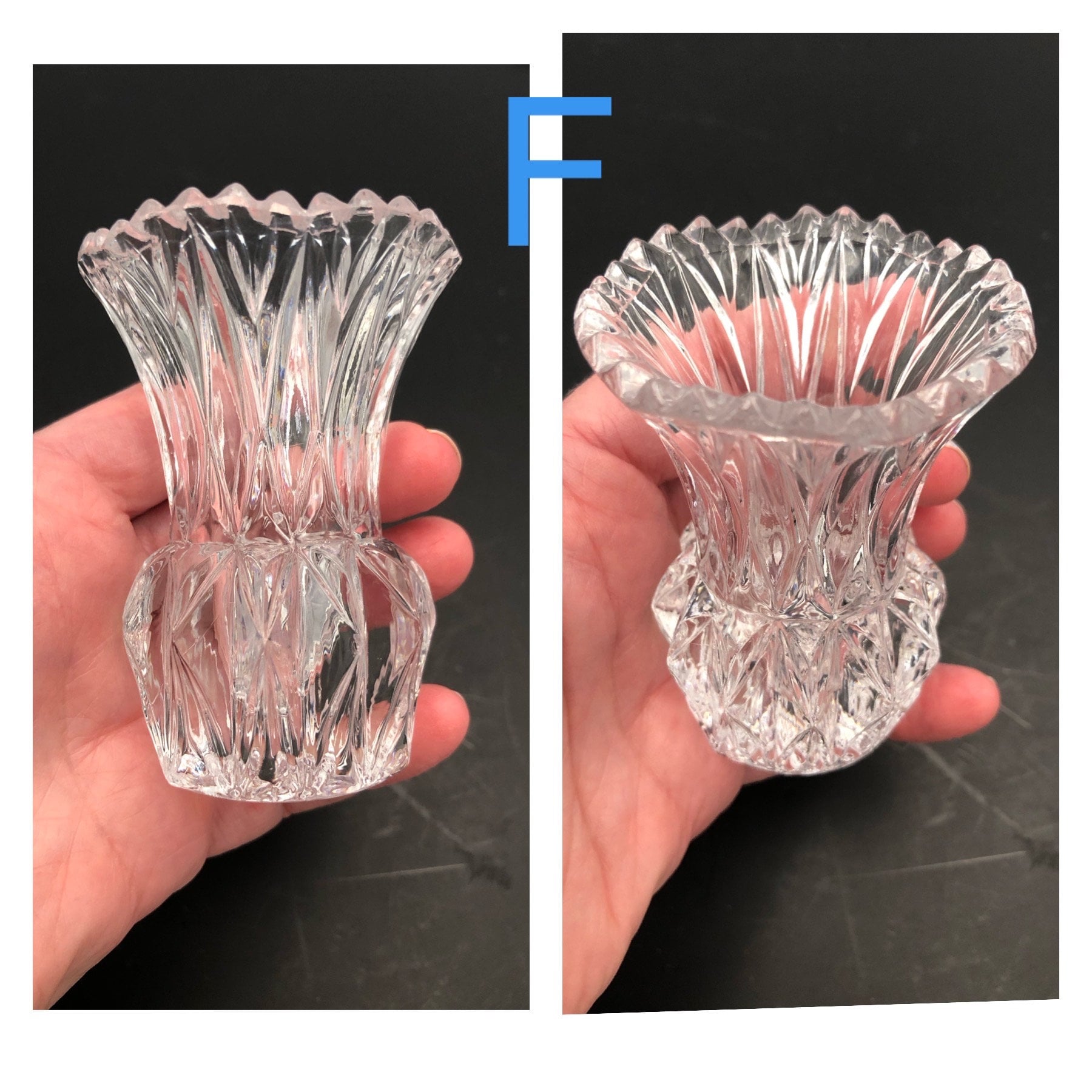 Solan De Cabras Jarrones De Vidrio Mini - Set De 3, Vintage, Para Flores  Pequeñas Garrafa Agua Con Grifo