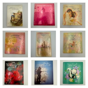 Vintage keuze uit hardcover minicadeauboeken - keurmerk / American Greetings / Sunbeam Library - Moederdag / Verjaardag / Jubileum