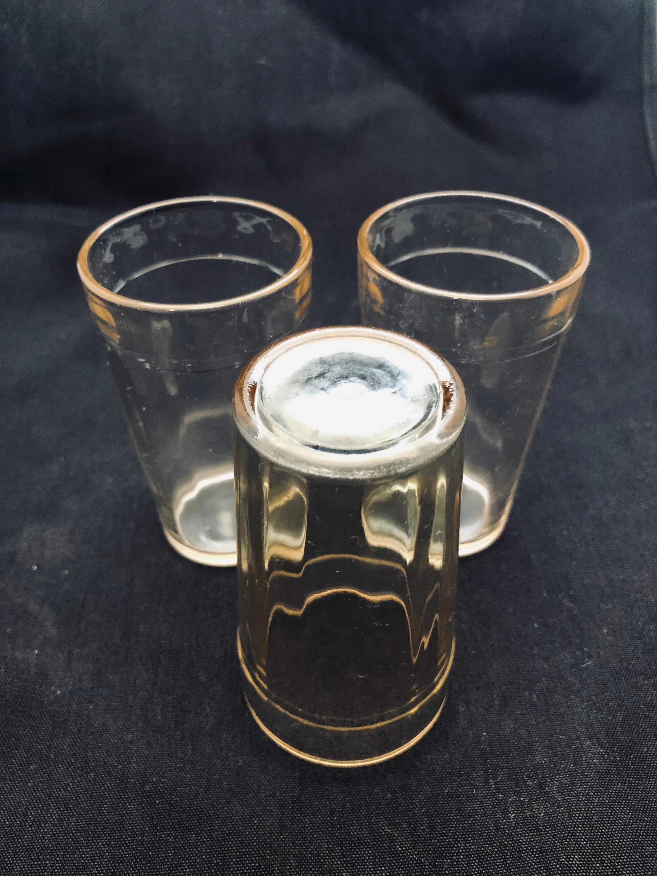 Vintage Tinted Jelly Juice Glasses Oleo Margarine Jars Set of Etsy