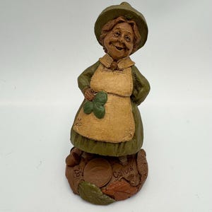 Vintage Tom Clark irischer Gnom Kobold Kunstharz Figur COLLEEN #26 1987