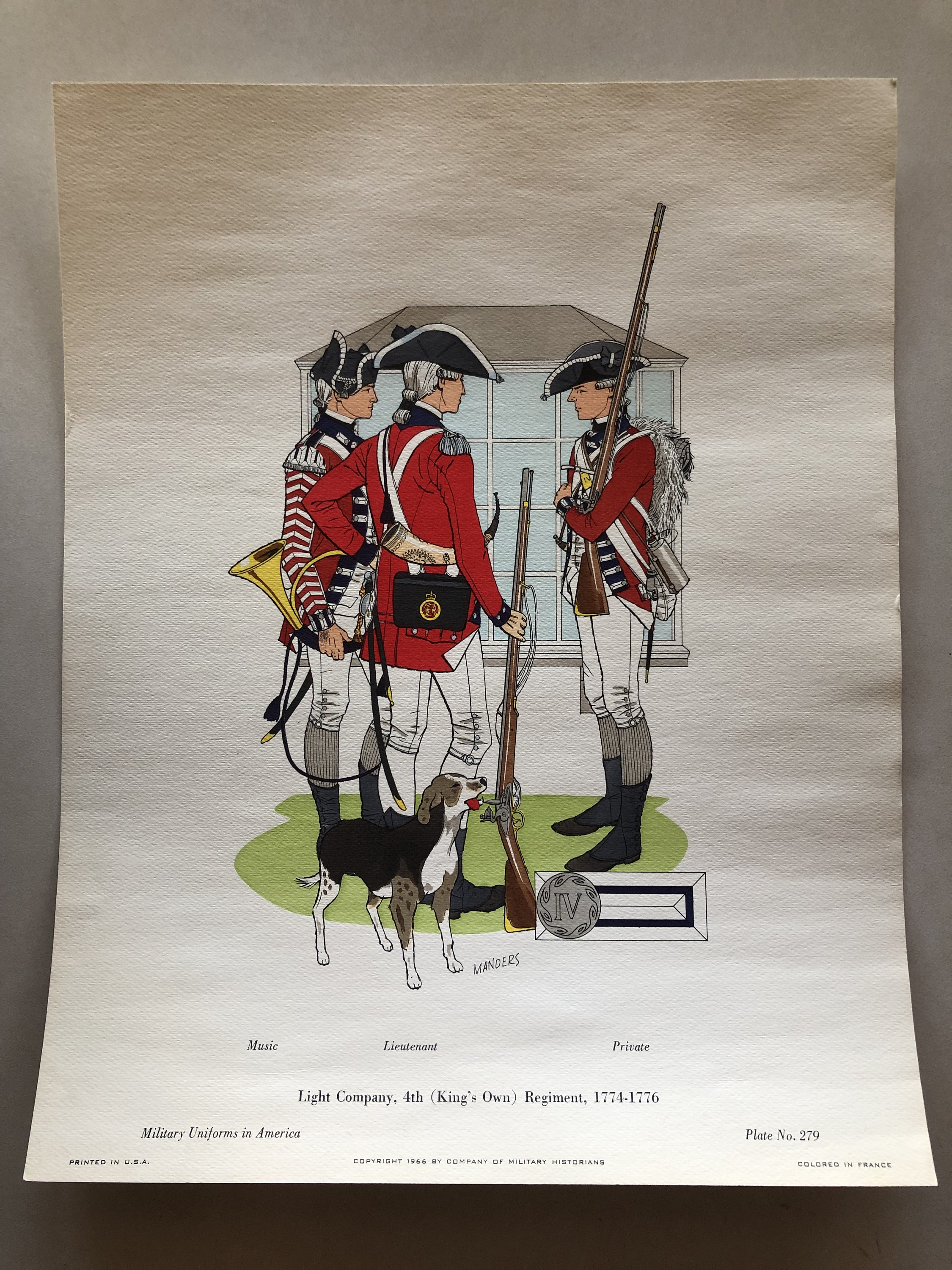 Vintage Choice of Military Prints - Military Uniforms in