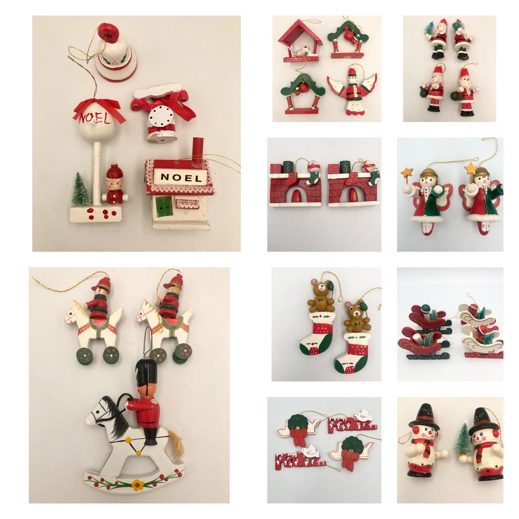 Ptura Ad Acquerello - Ornamento di Natale rosso e bianco - CleanPNG