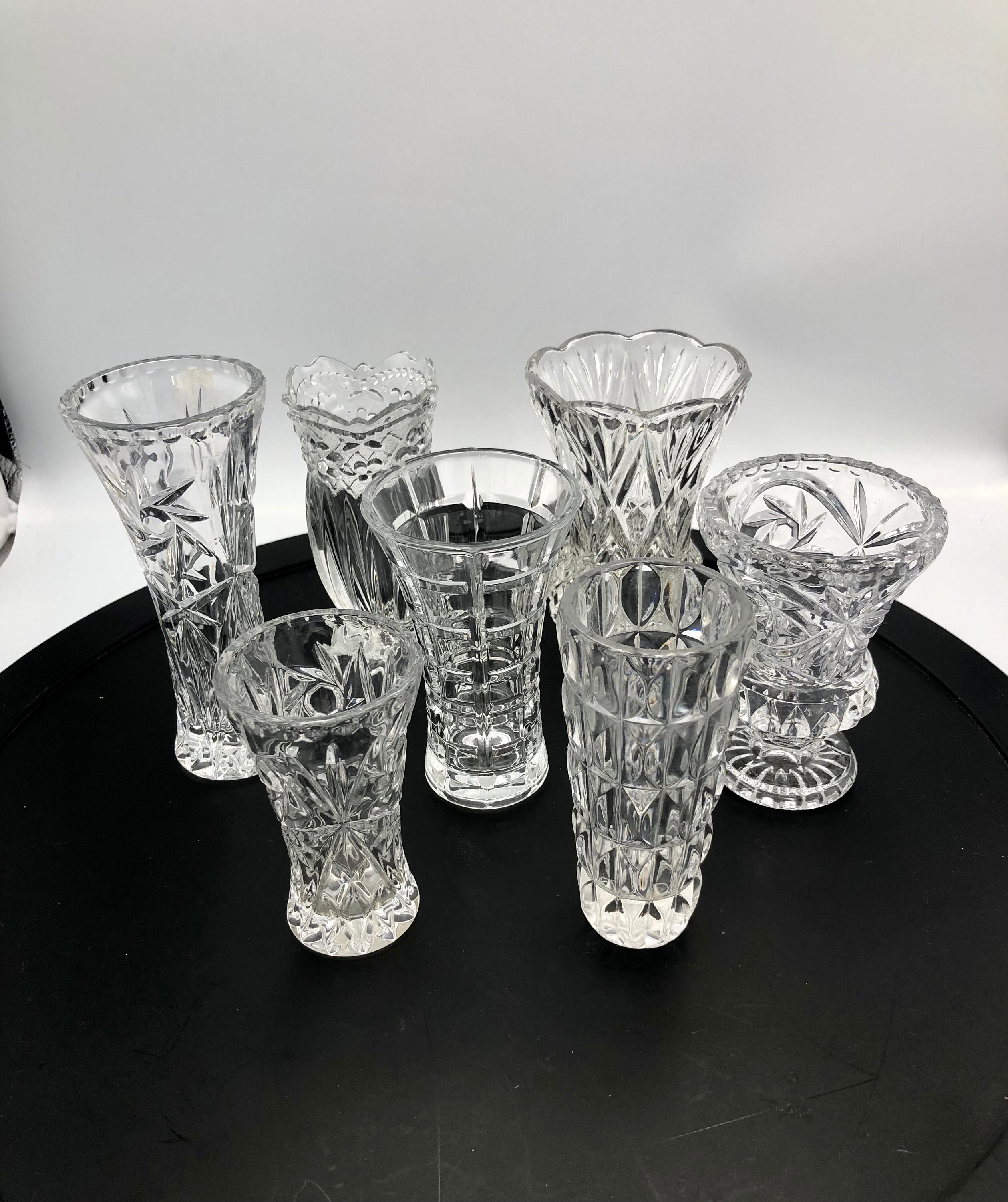 Bohemia crystal vase - Etsy 日本