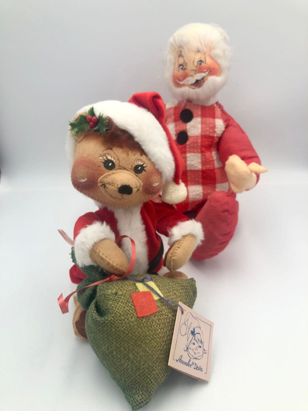 Vintage Choice of Annalee Christmas Dolls 9 11 Etsy