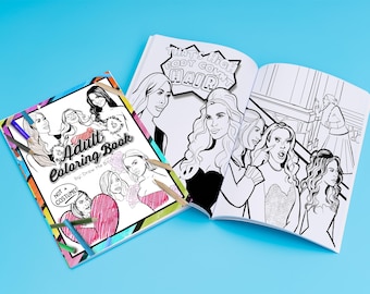 Real Housewives if Salt Lake City Coloring Book Season 5 RHOSLC Bravo tv