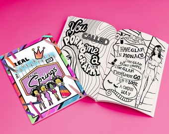 Real Housewives of Salt Lake City Coloring Book Bravo tv