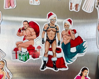 Bravo Men Fridge Magnet " Stickers " Andy Cohen Frank Catania Captain Lee Jax Taylor Joe Gorga