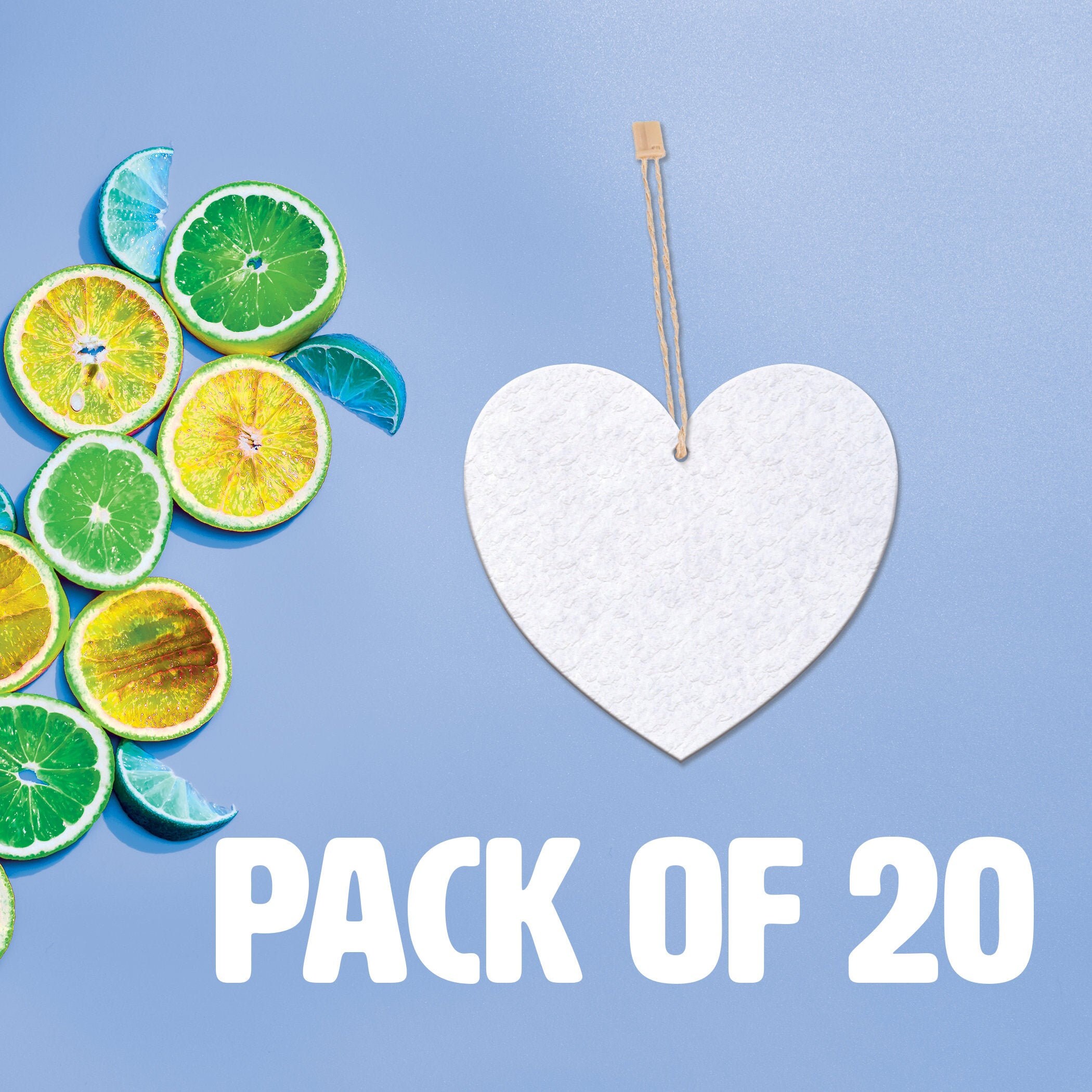 Pack of 20 Sublimation Air Freshener Blanks 4 with Free Etsy