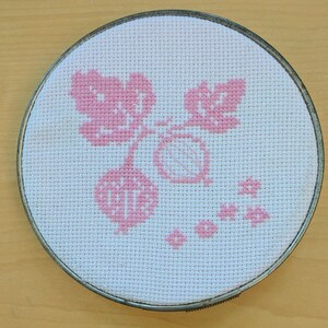 Pyrex Inspired Cross stitch pattern - Gooseberry