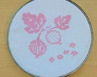 Pyrex Inspired Cross stitch pattern - Gooseberry