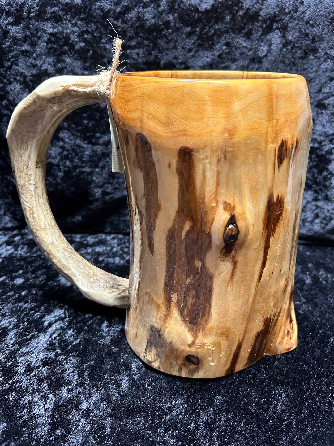 Wooden Beer Mug, Beer Mug, Wooden Mug, Beer Stein, SCA, Renfair, Viking