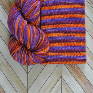 100% That Witch- 3 Color Self Striping Sock Yarn