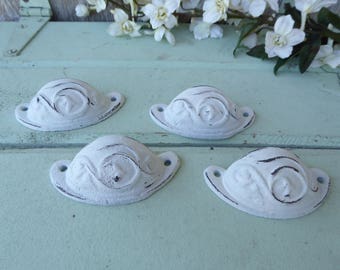 Items Similar To Rustic Cast Iron Distressed Chippy Cup Handle