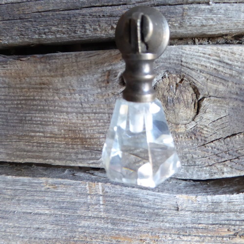 Glass Knobs Knobs Dresser Knob Vintage Glass Etsy