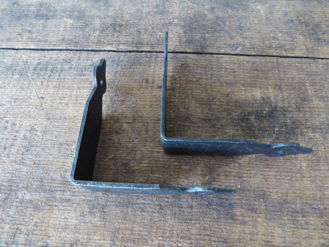 Small Hammered Metal Decorative Corner Brace 90 Degree Etsy