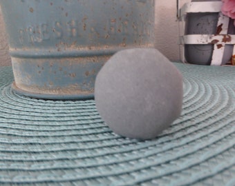 Gray Stone Concrete Octagon Shaped Knob Drawer Pull  Cabinet Knob Dresser ~ Industrial Modern Home Decor DIY Project
