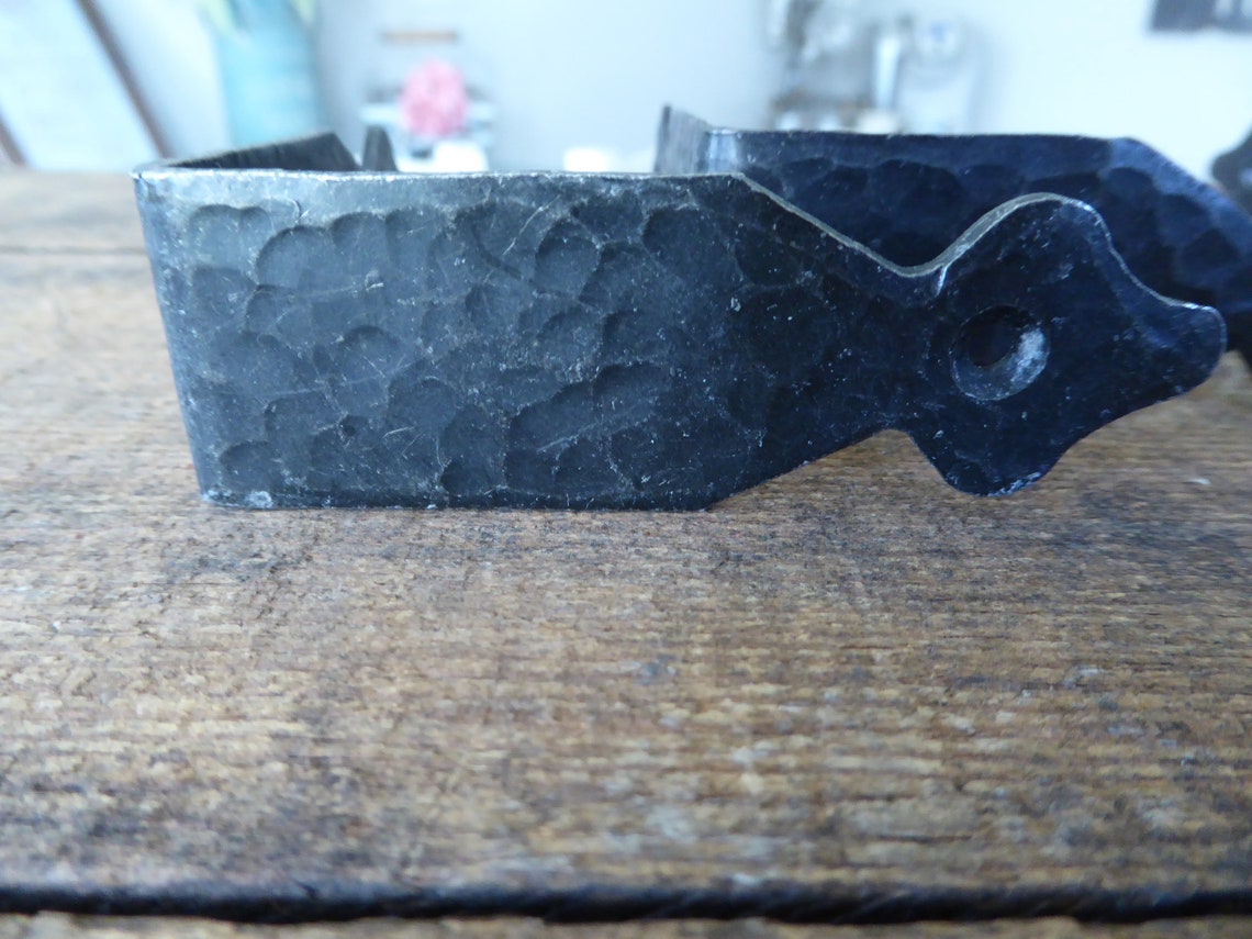 Small Hammered Metal Decorative Corner Brace 90 Degree Etsy