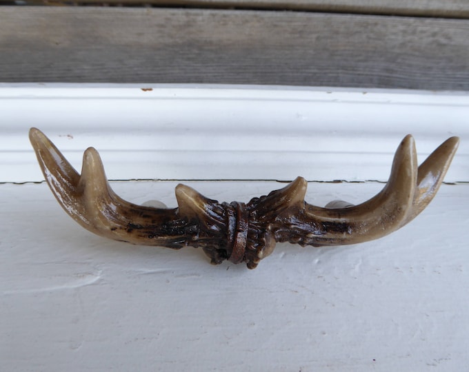 Deer Elk ANTLERS ANTLER Handle Drawer Pull Knob Etsy