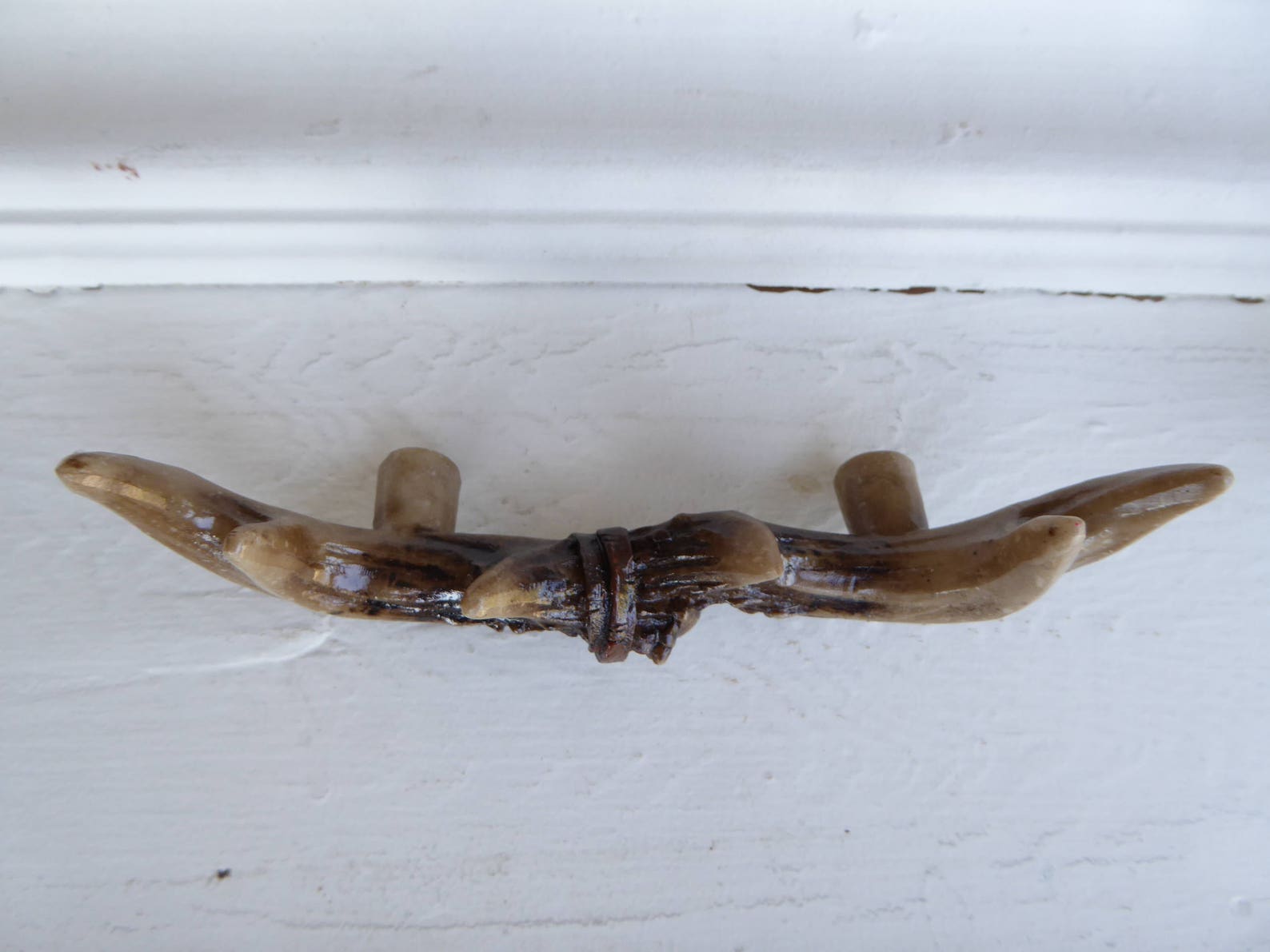 Deer Elk ANTLERS ANTLER Handle Drawer Pull Knob Etsy