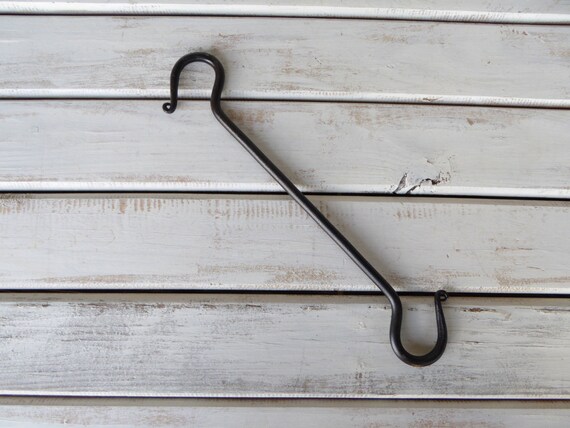 Cast Iron Double Sided Hook Garden Metal Plant Bird Feeder Etsy