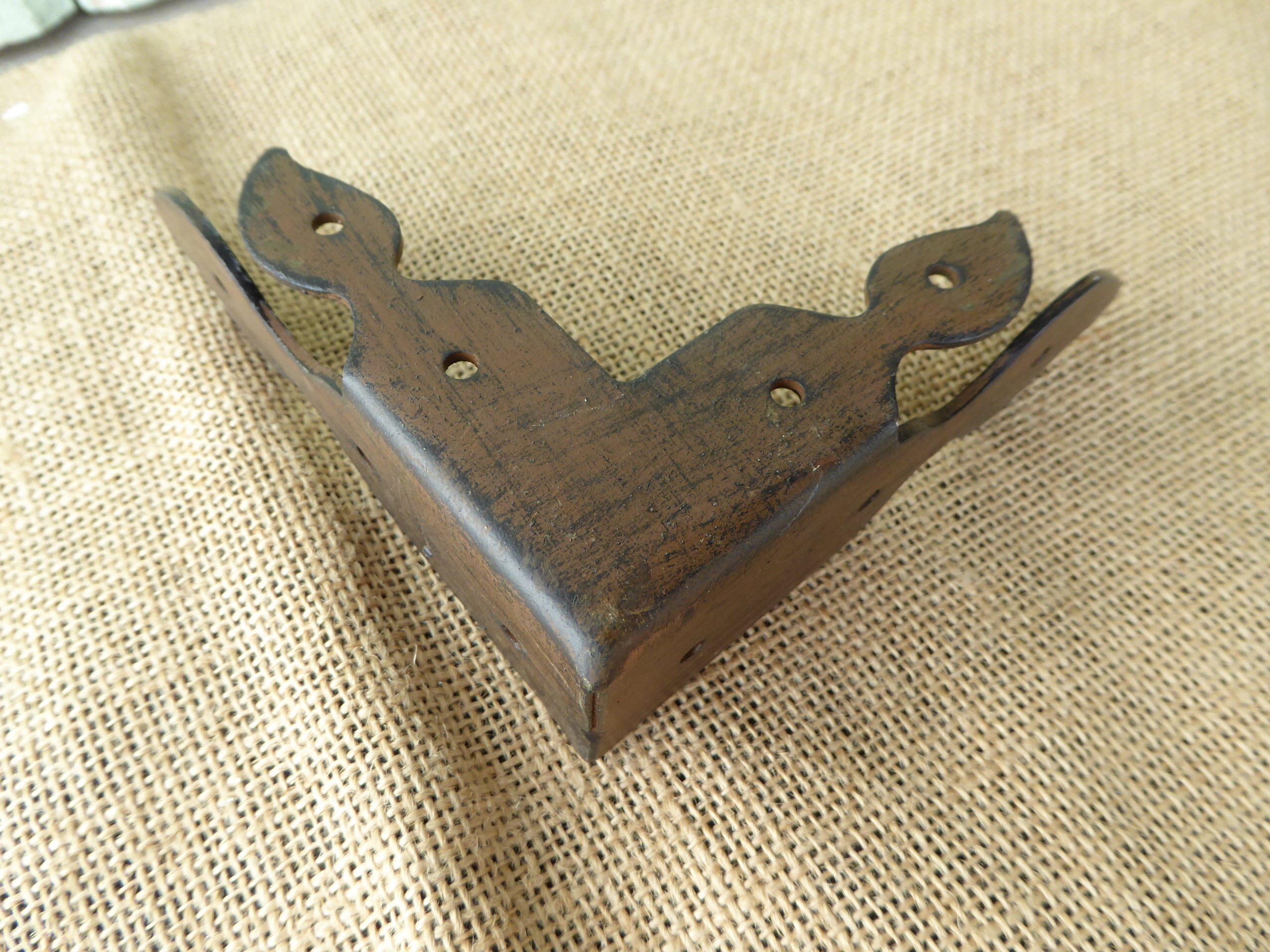 Rustic Decorative Corner Protector Brace Box Trunk Strap Etsy