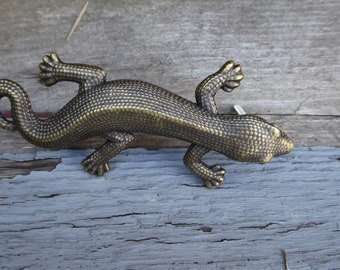 Lizard Gecko Handle Drawer Pull Amphibian Boys Room Nature Jungle Animal Hardware