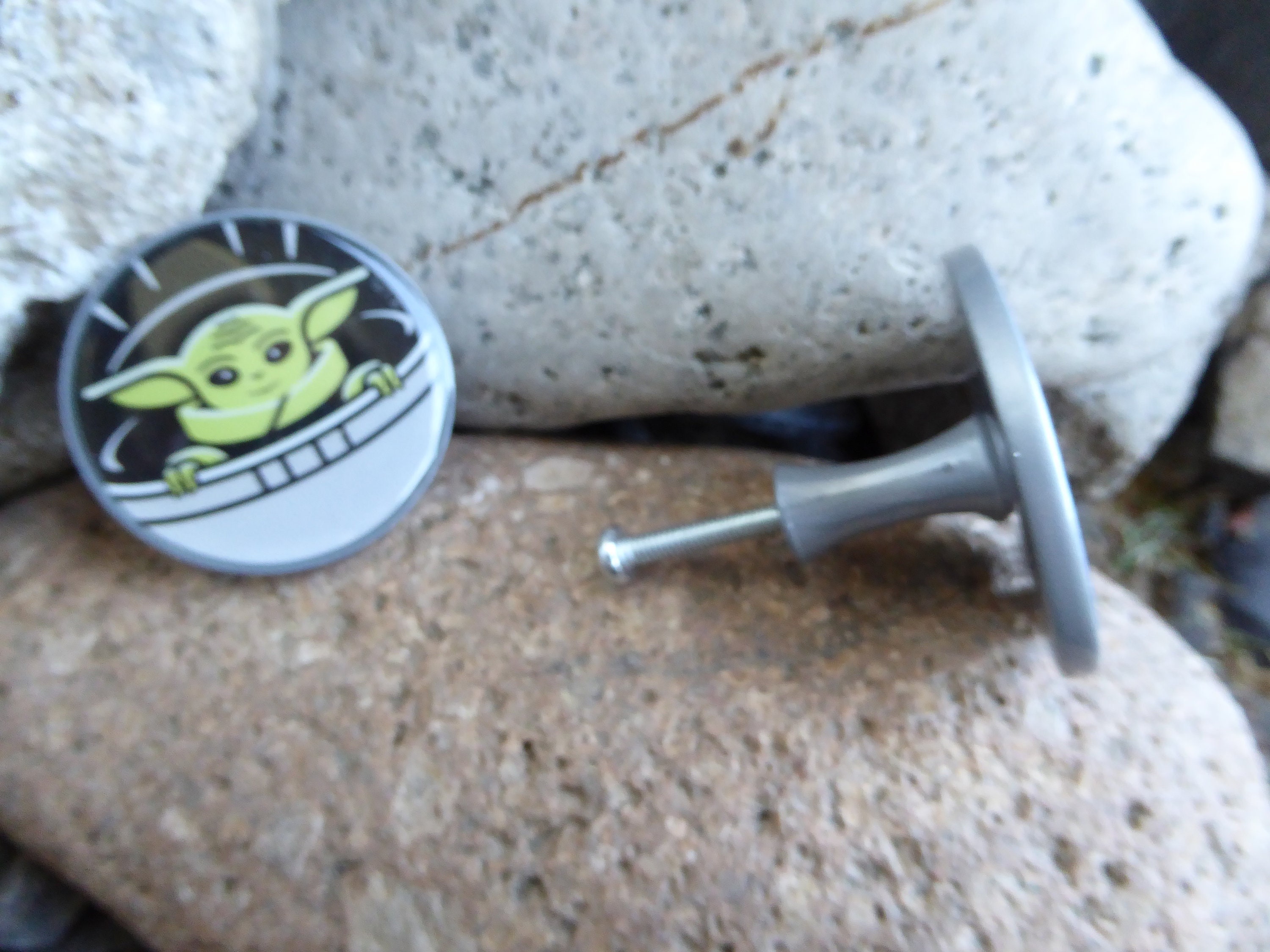 Star Wars Mandalorian Character KNOB BABY YODA Etsy