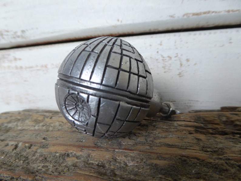 STAR WARS Death Star Knob Drawer Pull Galactic Empire Space Etsy