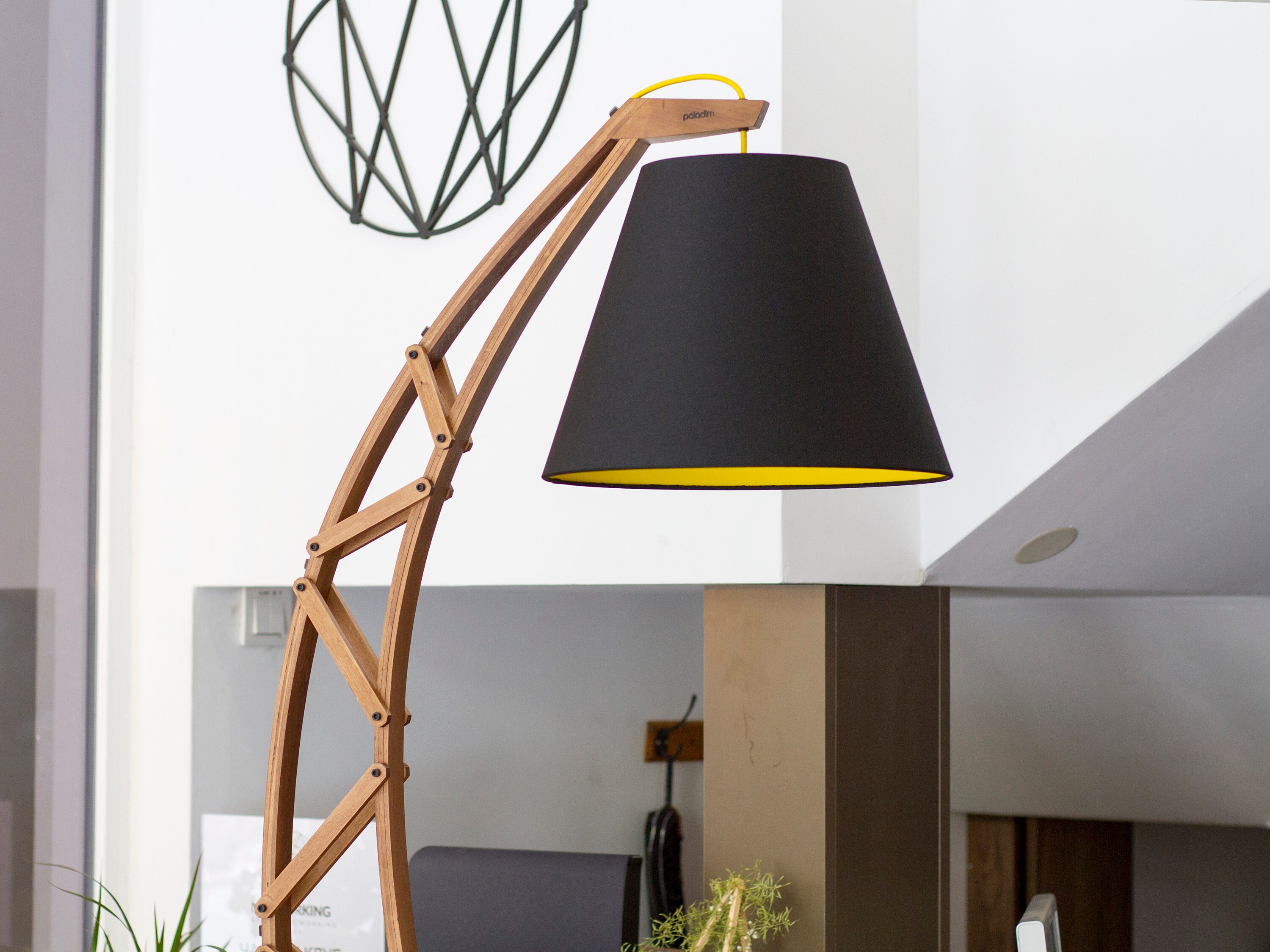 Lighting Oversized Floor Lamp ARKA Industrial Decor Industrial Office Lighting Decorative Lamp