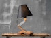 Industrial Table Lamp, Wooden Lamp, Bedside Lamp, Modern Table Lamp, Pair Of Home Lamps, Industrial Style, Bedroom Night Lamp, Family Gift 