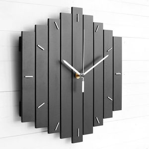 Component Wooden Wall Clock 12 The ROMB Industrial Modern Home or Office Decor, Housewarming Gift image 6