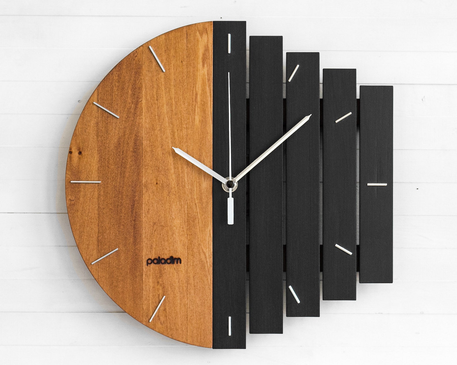 Industrial Wall Clock Unique Wall Clock Home Gift Clock Etsy