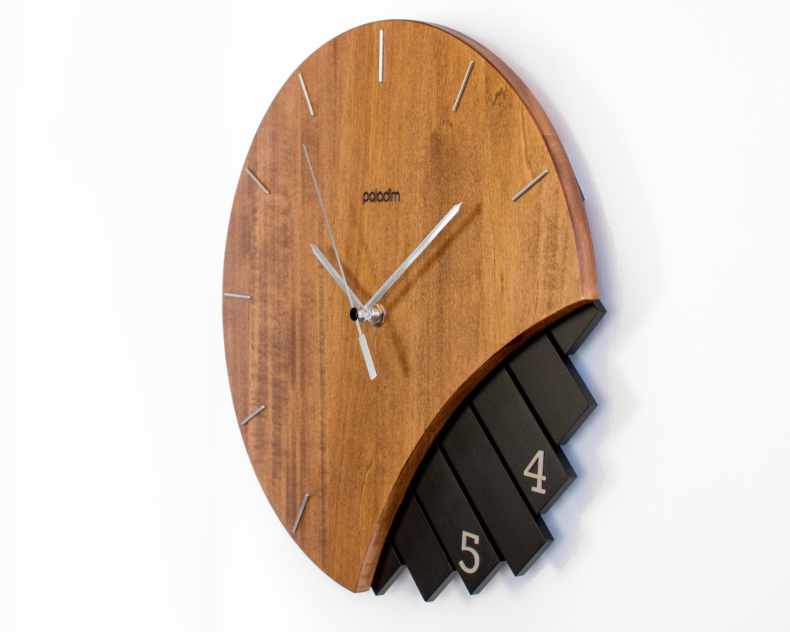 2023 Model Modern New Wooden Wall Clock Big Size I Wall Clock I