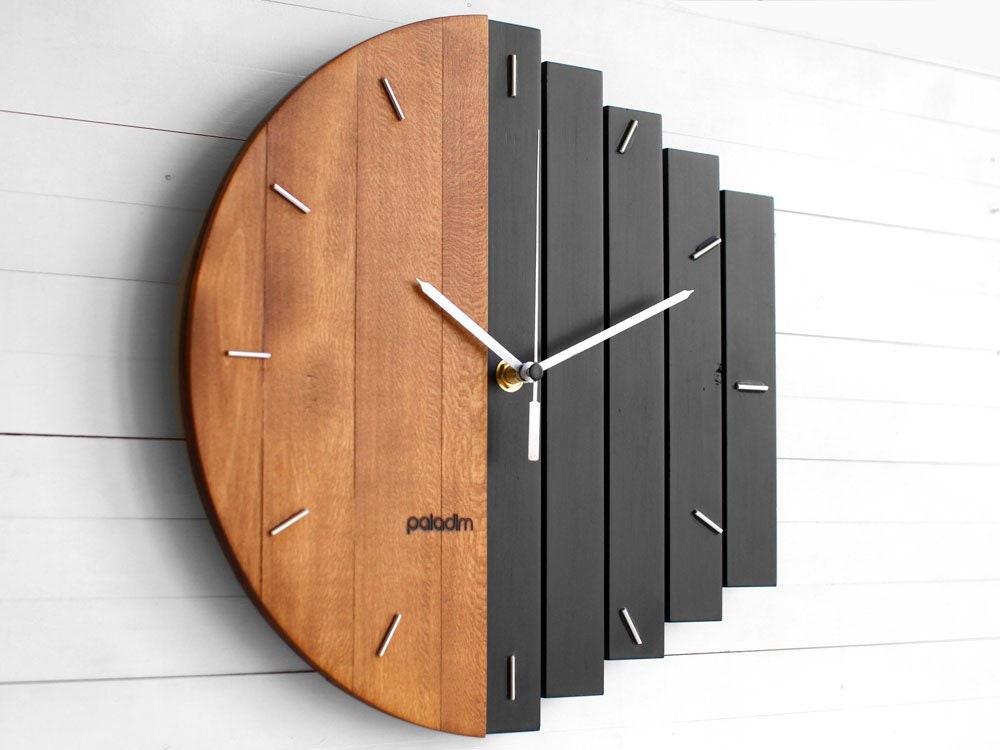 The MIXOR 12 Industrial Wall Clock Unique Wall Clock Etsy UK