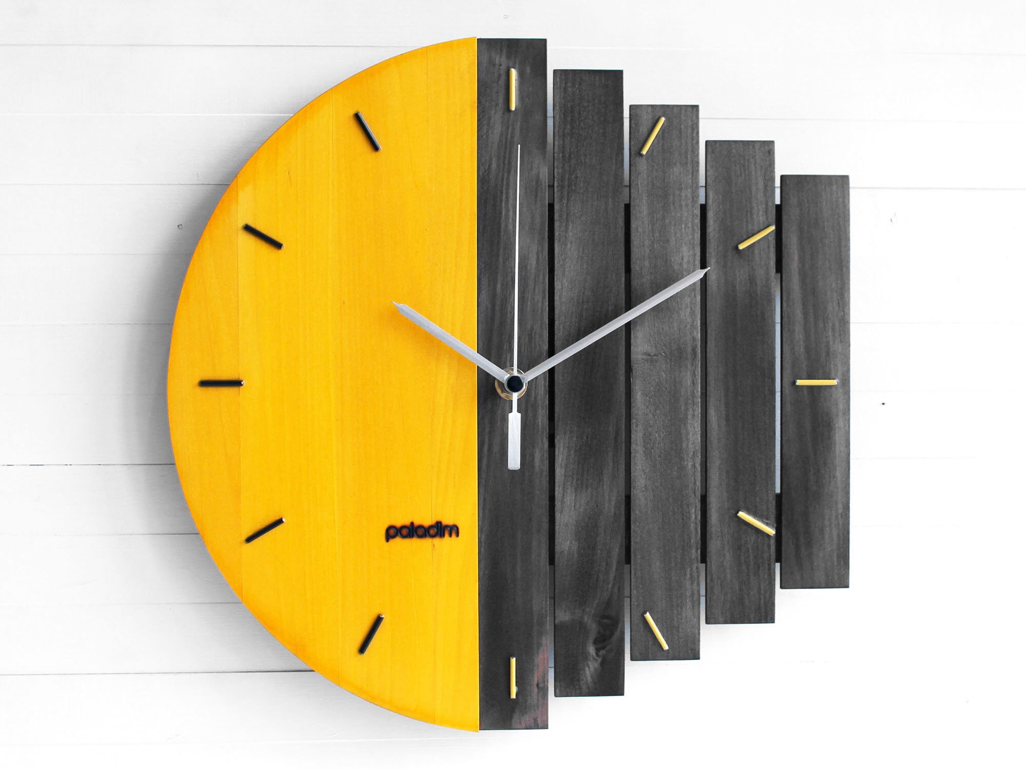 The MIXOR 12 Industrial Wall Clock Unique Wall Clock Etsy UK