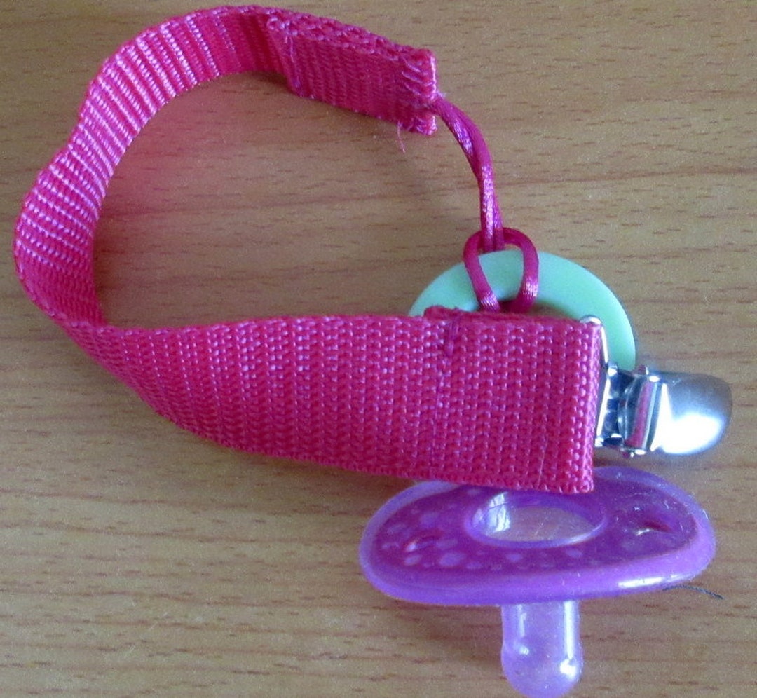 Pacifier Holders Baby Pacifier Clip Binky Clip for a Baby Etsy UK