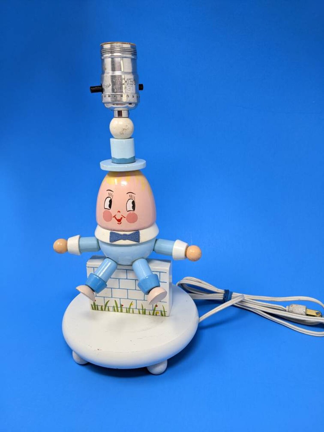 Humpty Dumpty Lamp Nursery Lamp No Lampshade - Etsy